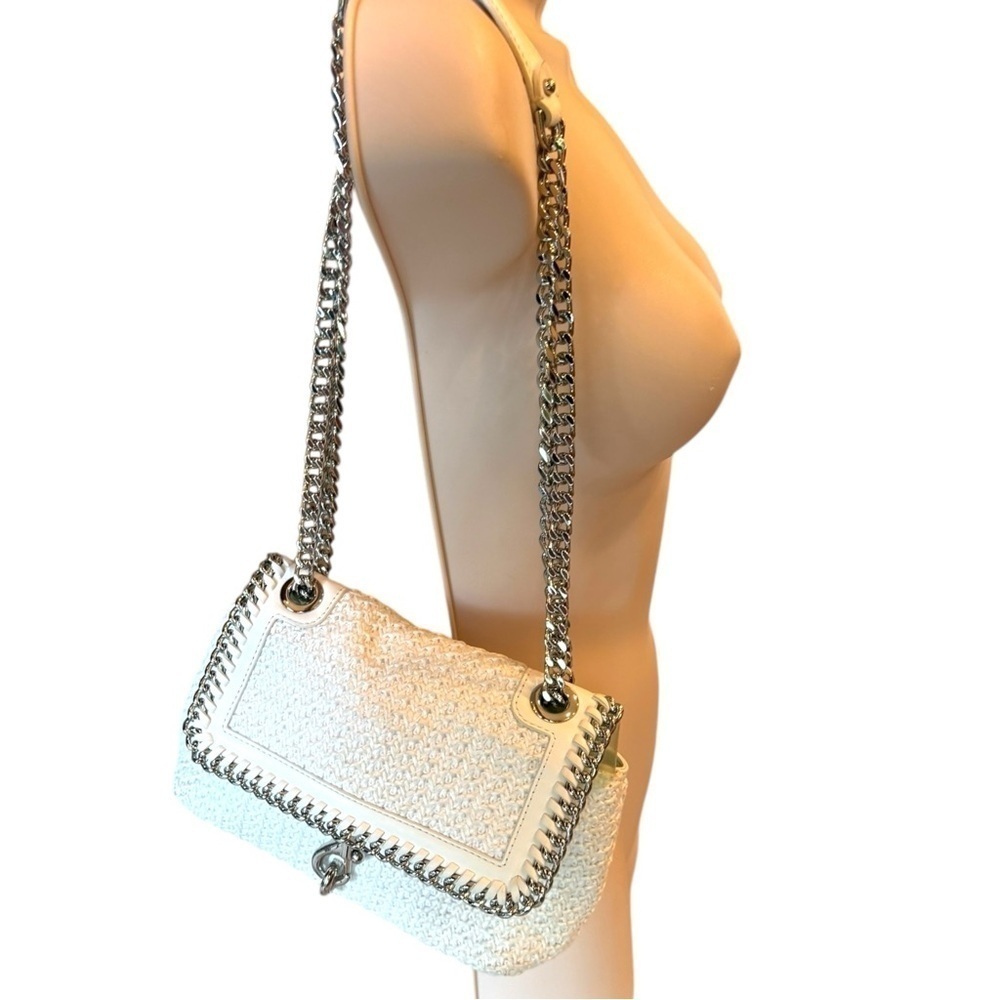▶️ Rebecca Minkoff ◀️ Edie Whip Chain Faux Leather Crossbody Shoulder Bag - Picture 15 of 17
